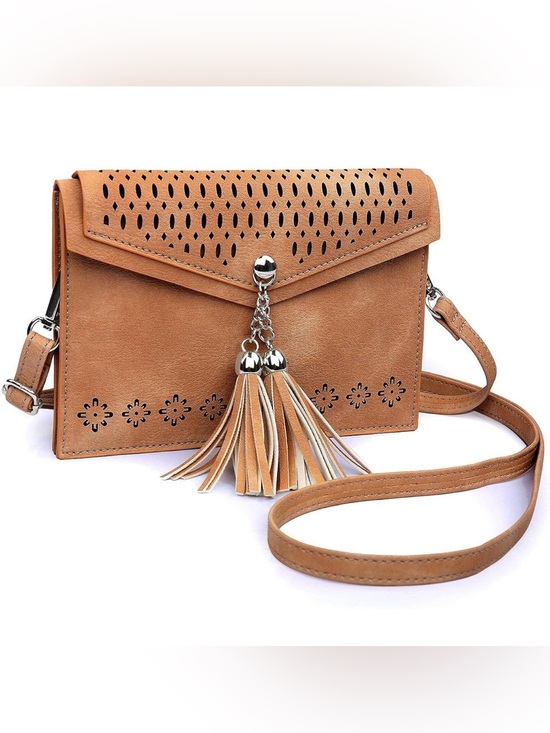 SeOsto Handbags - Small Crossbody Bag with Tassel Wallet Purse - NWOT